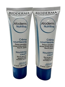 Bioderma Atoderm Nutritive Nourishing Cream 1.33 OZ Set of 2 - Picture 1 of 1