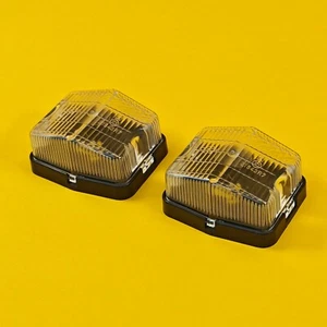 2x Front Clear Marker Light Lamp for Trailer Caravan 12/24V Jokon PL115 UK - Picture 1 of 12