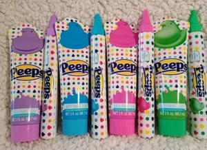 NEW Peeps Bath Paint Soaps & Body Wash Pens (8 Pack) - CUTE EASTER BASKET FILL! - Picture 1 of 2