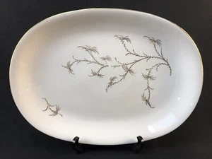 Vintage Rosenthal Continental GOLDEN PALM 14-3/4" ovale Servierplatte - Bild 1 von 5