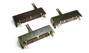 1K SLIDE POTENTIOMETER 0.25W Linear 1 Kohm HQ -- NOS! (1 pcs) - Picture 1 of 2