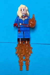 Lego Marvel Super Heroes Minifigure Captain Marvel (Carol Danvers)- sh911 - Picture 1 of 7