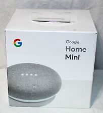 Google Home Mini Smart Small Speaker - Chalk Grey -  BRAND NEW-SHIPS WORLDWIDE