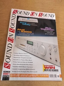 Sound On Sound November 1995, Rick Wakeman, Cubase Basics: Part 3 - B877 - Picture 1 of 1