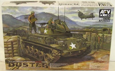 Pistola antiaérea autopropulsada AFV Club AF35042 M42A1-tarde-(V.N.War) 1:35 abierta Foto 1 de 4