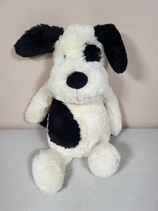 Jellycat Medium Bashful Welpe Hund schwarz-cremeweiß 10 Zoll Plüsch - Bild 1 von 5