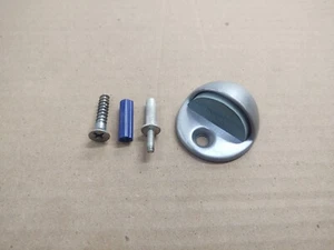 Commercial Door Stop Kit In Brushed Stainless / Nickel - Picture 1 of 1