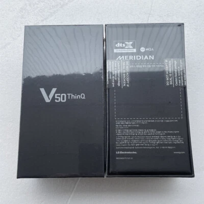 LG V50 ThinQ 5G LM-V450VM (Verizon Unlocked) 128GB 6GB RAM Black - New Unopened - Image 1 of 4