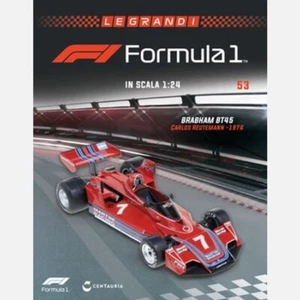 Le Grandi Formula 1® n° 53 MODELLINO 1:24 BRABHAM BT45B - Carlos Reutemann 1976 - Picture 1 of 1
