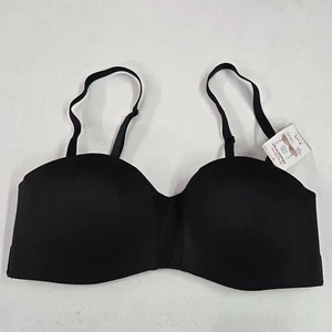 Maidenform Women Bra Large Black Wireless Multi Way Comfort Crush NWT - Picture 1 of 11