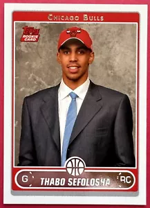 2006 Topps Thabo Sefolosha #257 Rookie Card RC Chicago Bulls - Picture 1 of 2