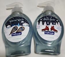 2 Pack Softsoap Holiday Hand Soap Fresh Scent Winter Walks & Skate Slide 5.5 OZ