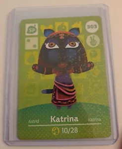 Katrina - 303 - Series 4 - Authentic Animal Crossing Amiibo Card - Picture 1 of 1