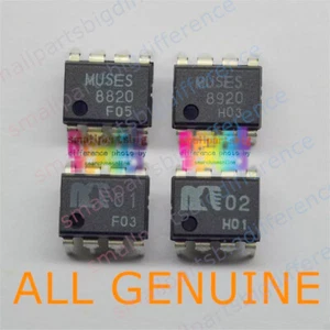 MUSES8820D MUSES8920D MUSES01 MUSES02 MUSAS 8820 8920 NUEVO Original JRC DIP-8 - Imagen 1 de 19