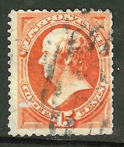 Sc #152 Webster 15 Cent Banknote 1871 $225 US 85F76 - Picture 1 of 2