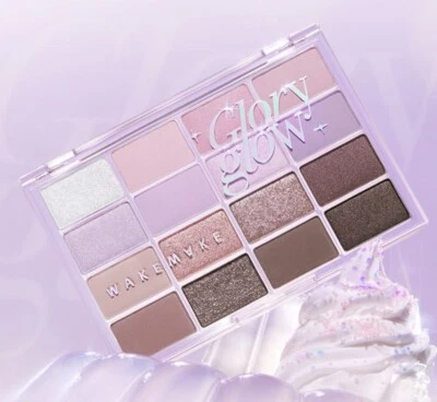 WAKEMAKE Soft Blurring Eye Palette#23 Mystic Lavender Glory Glow 14g 24 Holiday - Image 1 of 3