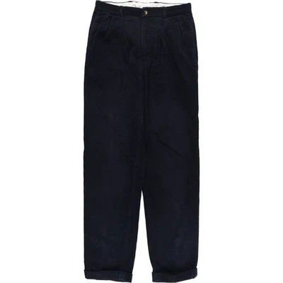 Vintage 90'S Nautica Two-pleat Corduroy Pants Men's Size W30 - Image 1 of 4