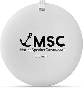6,5" Boot Lautsprecher Schutz mit Sonne Wasser Staub 165 mm 2 Stück Made in USA - Bild 1 von 7