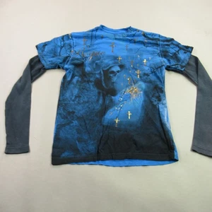 Affliction Shirt Mens Medium Long Sleeve Crew Neck Pullover Lightweight Casual - Picture 1 of 12