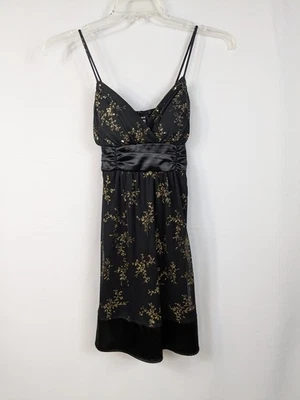 Mini Vestido De Colección Taboo Y2K Babydoll Oscuro Romántico Hada Capricho Talla Pequeña A137 Foto 1 de 4