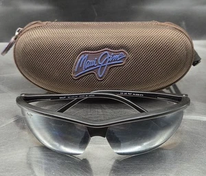 VGC! Maui Jim MJ402-02 Sunset Sport Wrap Sunglasses - Picture 1 of 23