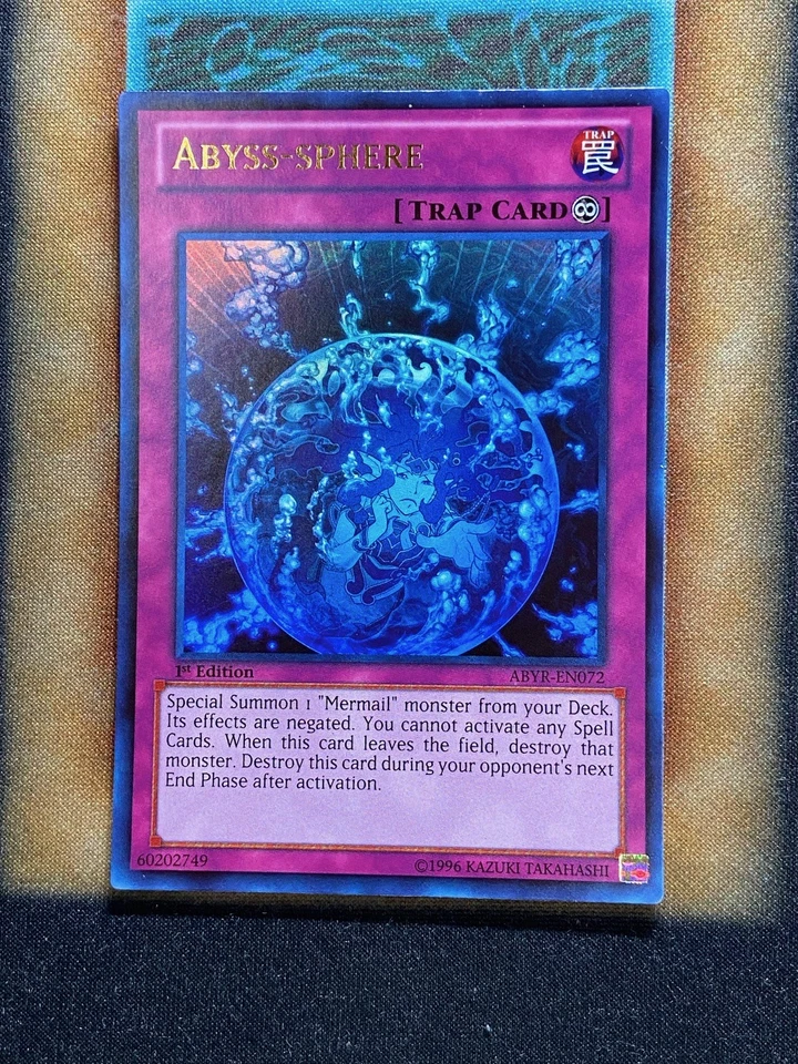 Yugioh Abyss-Sphere ABYR-EN072 Ultra Rare 1st Ed NM - Image 1 of 1