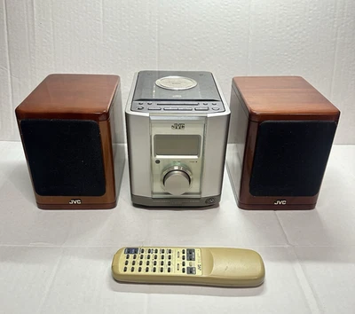 JVC AM/FM Radio Compact Component Audio System FS-2000GD With Remote Works - Image 1 of 4