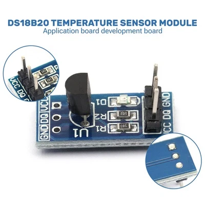 Precision DS18B20 Modul - STM32/Arduino kompatibel, 1-Draht Temperatursensor - Bild 1 von 4