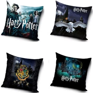 Harry Potter Velvet Effect Cushion Cover Pillowcase 40X40Cm - Picture 1 of 5