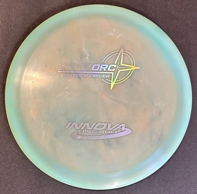 Innova PFN Star Orc, Dreamy Swirls, Patent #, Penned Disc Golf Driver - Image 1 of 3