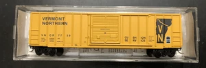 Microtreni scala N #25420 Vermont Northern 50' scatola laterale costola auto - Foto 1 di 9