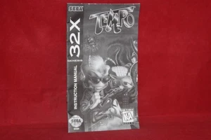 Manual Only, Tempo (Sega Genesis 32X, 1995) Authentic Instruction - Picture 1 of 3