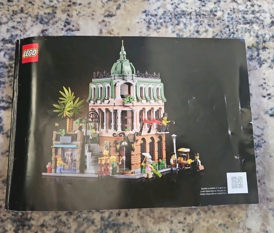 LEGO 10297 Boutique Hotel Manual de instrucciones SOLO sin caja sin piezas Foto 1 de 1