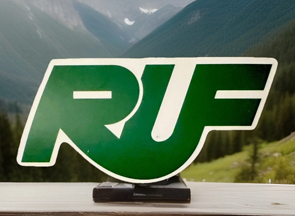 RUF Performance Sticker. *Glossy* Size. 4”X 1-7/8”.  Free Ship W/Trackin Self Ad - Image 1 of 1