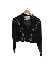 Giacca western donna Southwest Canyon velluto vintage anni 80 - Foto 1 di 5
