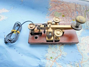 Vintage G.P.O. Morse Key - Pattern 1056A - Walters Electrical MFG. LTD. London. - Picture 1 of 12