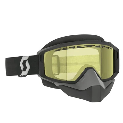 Scott Usa Primal Snowcross Goggles (One Size Fits Most, Black/White / Yellow Len - Image 1 of 3