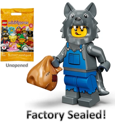 Lego минифигурки серии 23 71034 - костюм волка - Изображение 1 из 3
