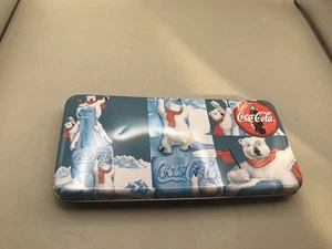 Vintage Coca Cola Polar Bear Tin 1997 - Picture 1 of 10