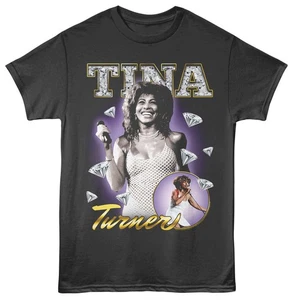 Tina Turner Diamonds Men's T Shirt Soul Rock Music Merch - Picture 1 of 6