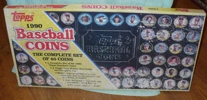 1990 Topps Baseball Coin Set - Picture 1 of 5