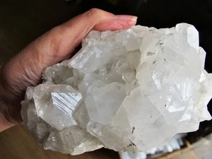 Apophyllit Cluster Kristall rau natürlich Engel Sender HELLE Energie 817g - Bild 1 von 24