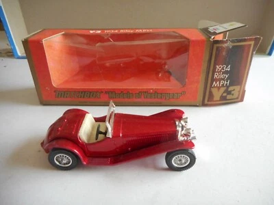 Matchbox Models of Yesteryear Y-3 1934 Riley MPH 1:35 + Box - Image 1 of 4
