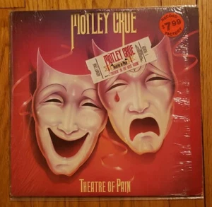 MOTLEY CRUE ~ Theatre of Pain LP (1985) Original W/ Hype & Shrink* Insert* VG+ - Picture 1 of 12