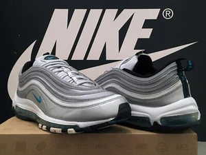 Vintage 2010 Nike Air Max 97 UK10 EU45 Marina Blue OG Bullet 1 90 BW 180 95 96 RARE - Bild 1 von 12
