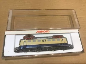 Arnold N Gauge 2315 Electric Locomotive Class E10 Cream & Blue Rheingold VGC - Picture 1 of 5