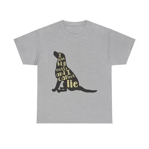 I Love Big Mutts And I Cannot Lie Big Dogs Unisex Heavy Cotton Tee - Picture 1 of 21