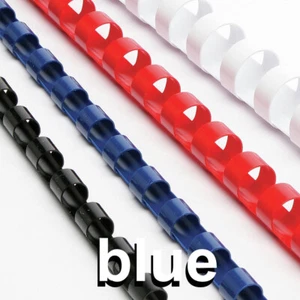 Rexel Binding Combs x 100 12.5mm Plastic (Blue) 45560 - Picture 1 of 2