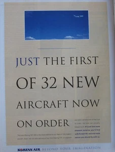 Korean Air - 1995 print ad - Picture 1 of 1