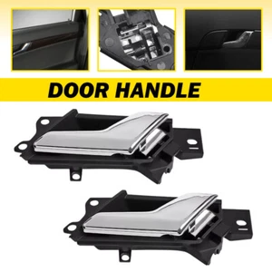 2x Door Handle Chrome Right(Drivers) Inner For Holden Captiva 5 Seater 2006-2016 - Picture 1 of 11